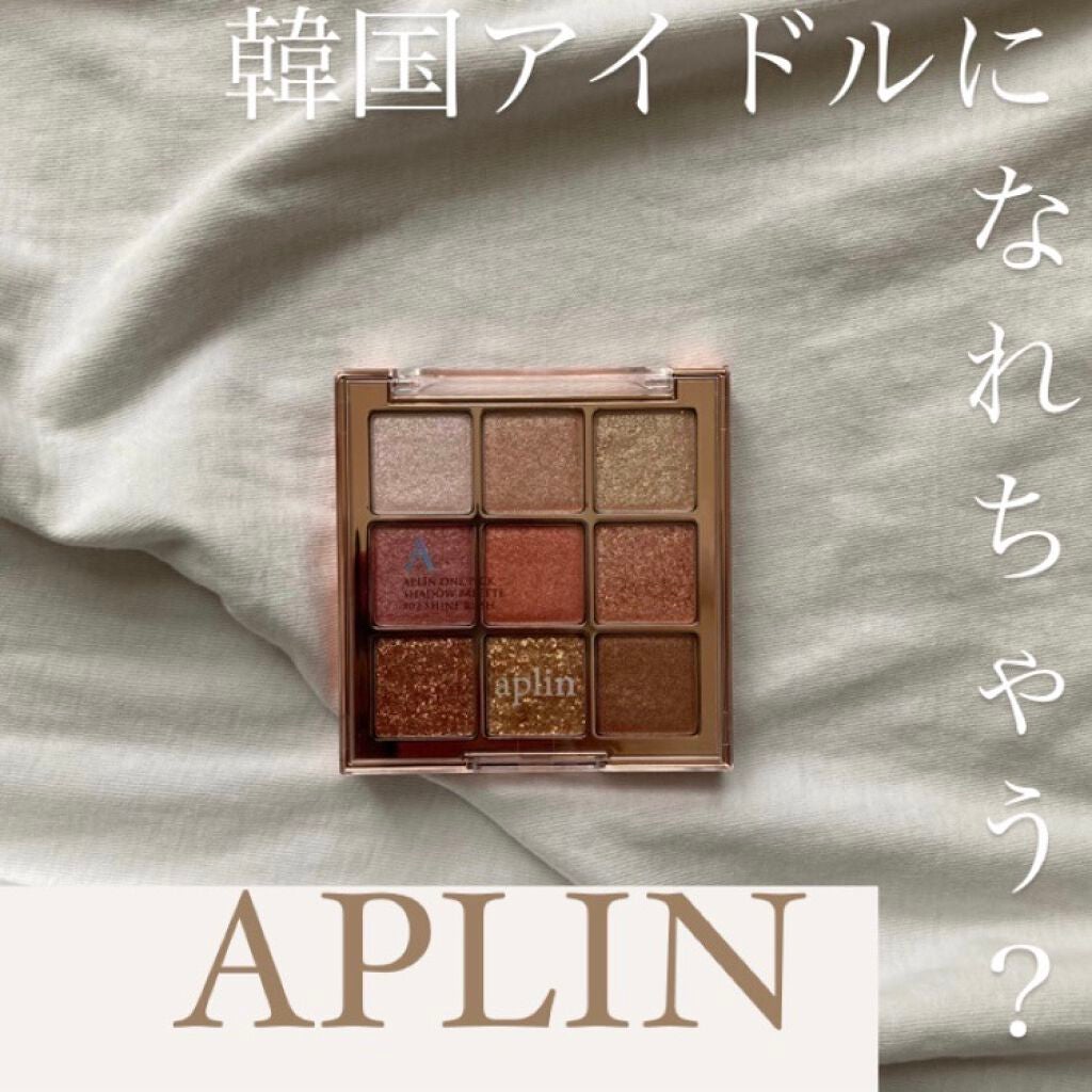 ワンピックアイシャドウパレット/APLIN/アイシャドウパレットを使ったクチコミ(1枚目)