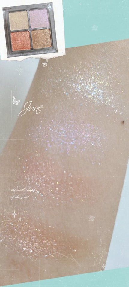 ベターザンアイズ/rom&nd/アイシャドウパレットを使ったクチコミ(2枚目)