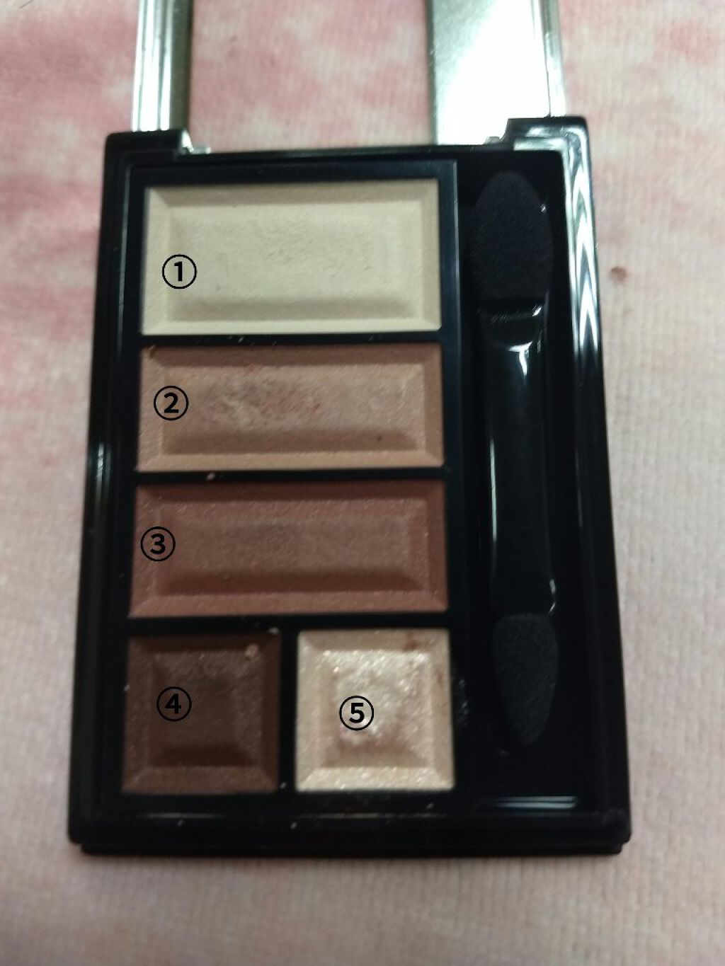 ショコラスウィート アイズ ソフトマット/リンメル ロンドン/アイシャドウパレットを使ったクチコミ（3枚目）