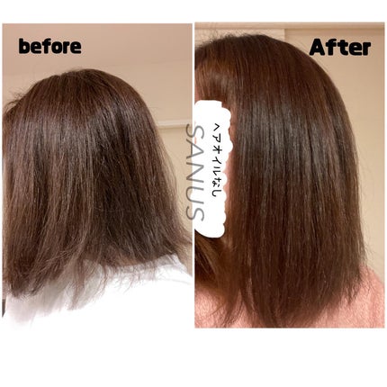 GLOSSY COAT SHAMPOO / TREATMENT/SANUS HAIR FILTER/市販シャンプーを使ったクチコミ(8枚目)