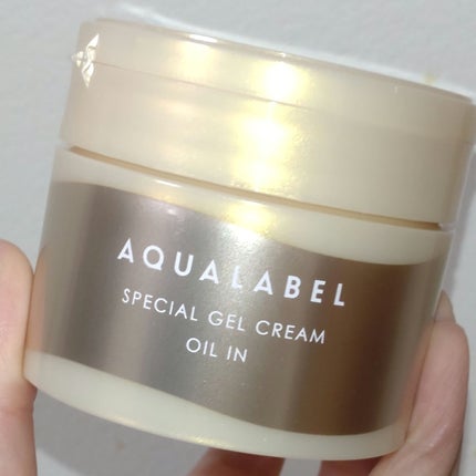 スペシャルジェルクリーム EX (オイルイン)/アクアレーベル/オールインワン化粧品を使ったクチコミ(1枚目)