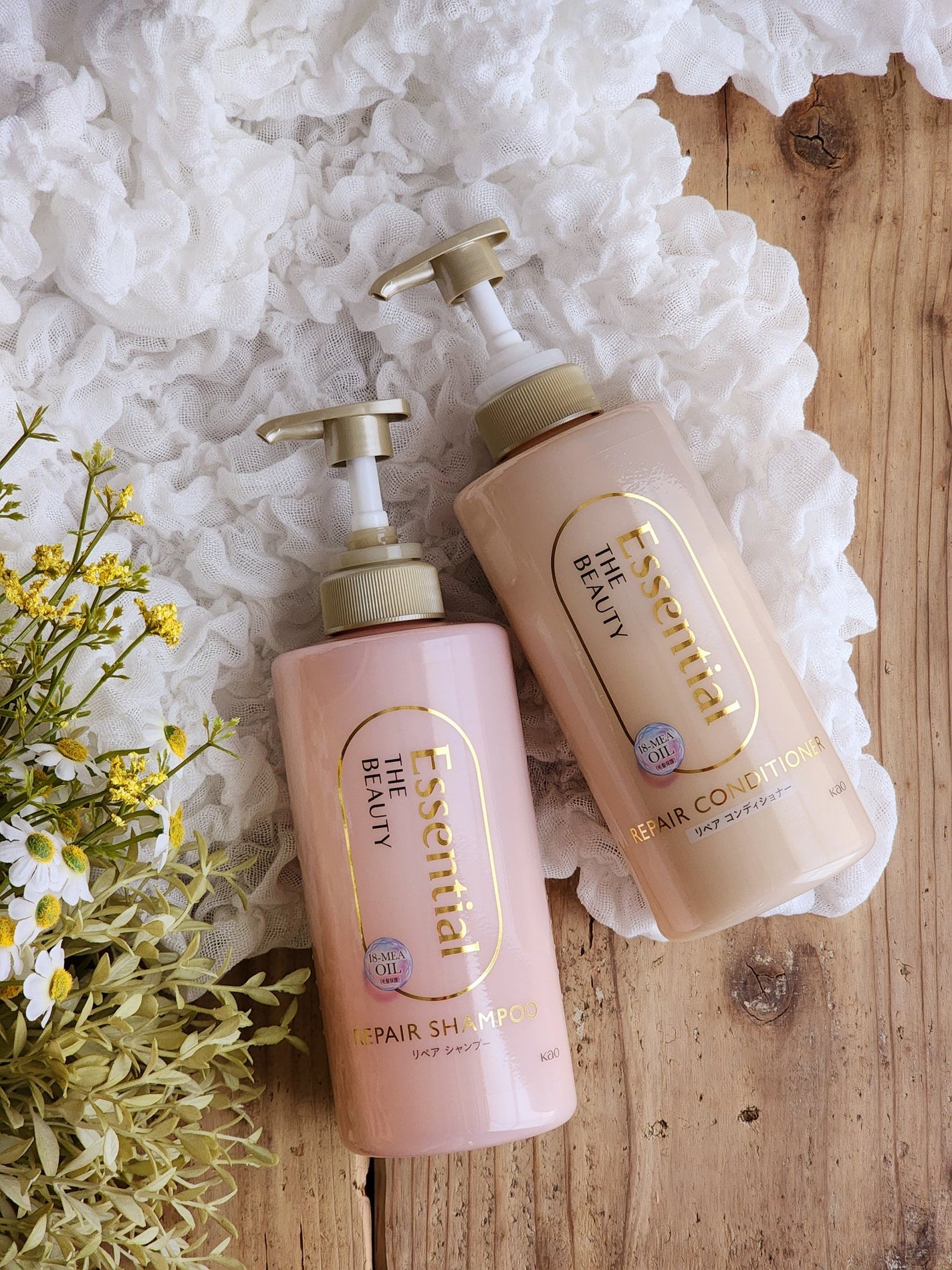 ザビューティ リペアシャンプー・コンディショナー/エッセンシャル/市販シャンプーを使ったクチコミ(1枚目)