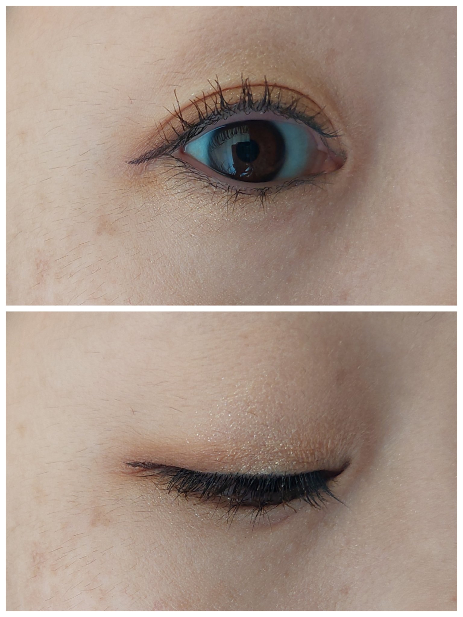 スムースリキッドアイライナー スーパーキープ/ヒロインメイク/リキッドアイライナーを使ったクチコミ（2枚目）