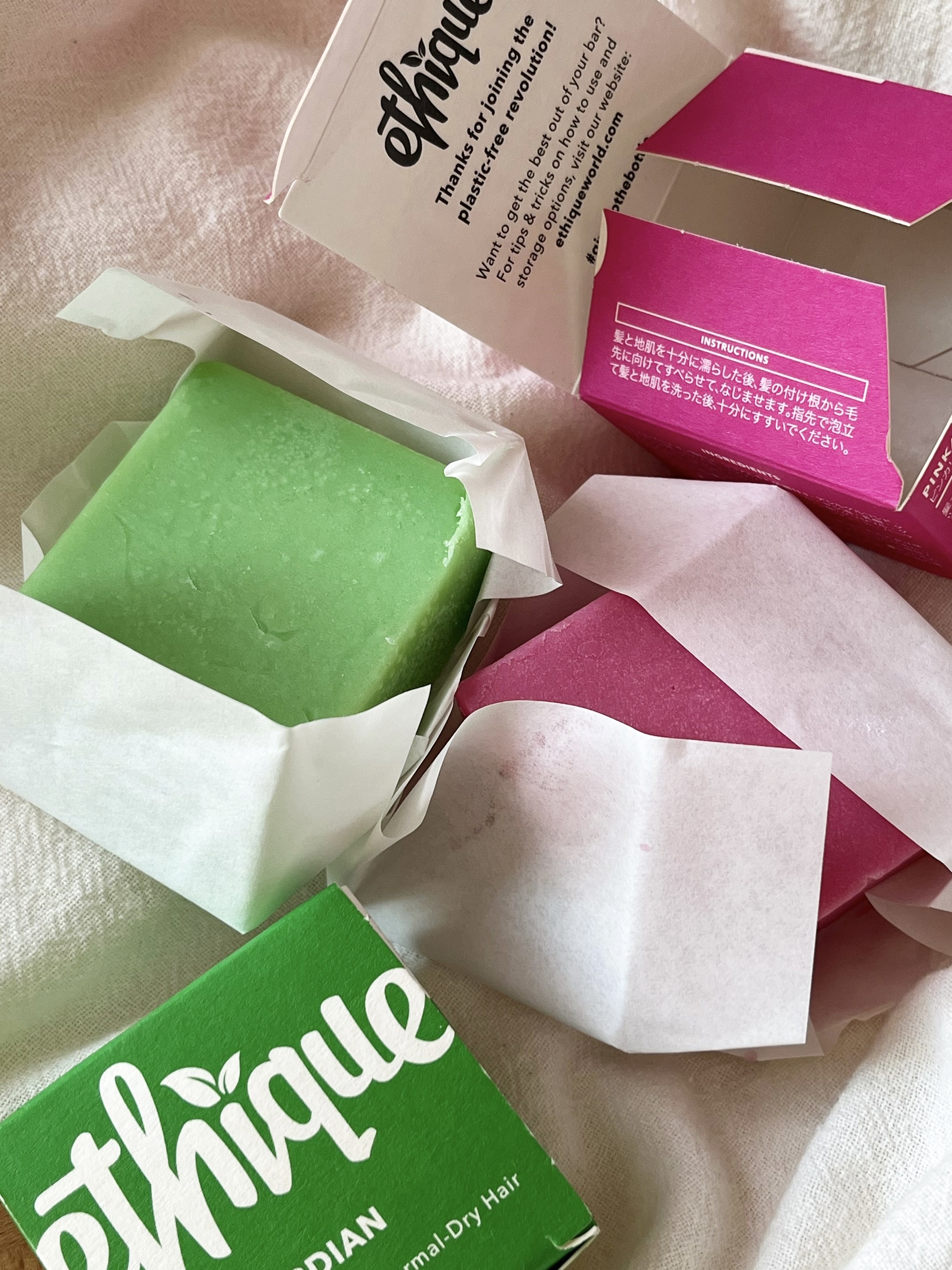 シャンプー バー ピンカリシャス/Ethique/市販シャンプーを使ったクチコミ（1枚目）