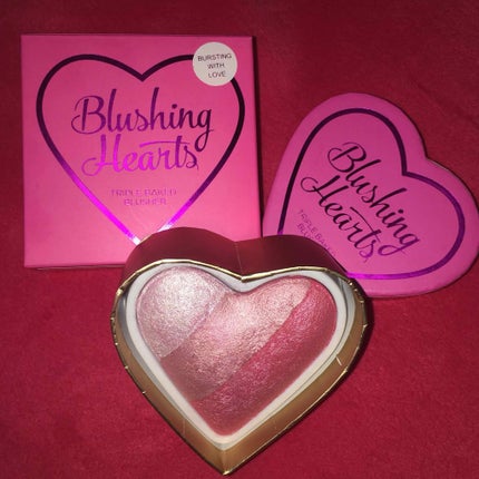 ブラッシング ハート/MAKEUP REVOLUTION/パウダーチークを使ったクチコミ(1枚目)