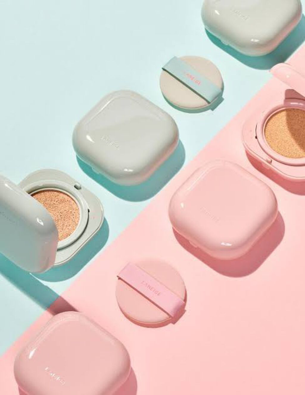 ネオクッション グロウ/LANEIGE/クッションファンデーションを使ったクチコミ（3枚目）