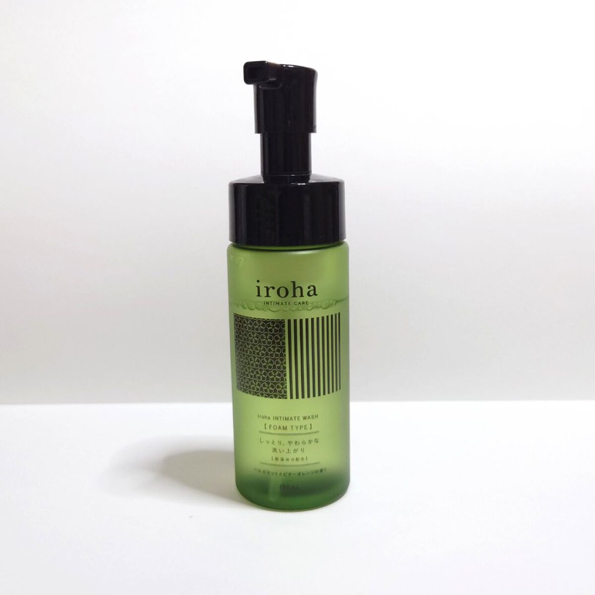 イロハ インティメートウォッシュ フォームタイプ  ベルガモットとビターオレンジの香り 150ml/iroha INTIMATE CARE/デリケートゾーンケアを使ったクチコミ（1枚目）