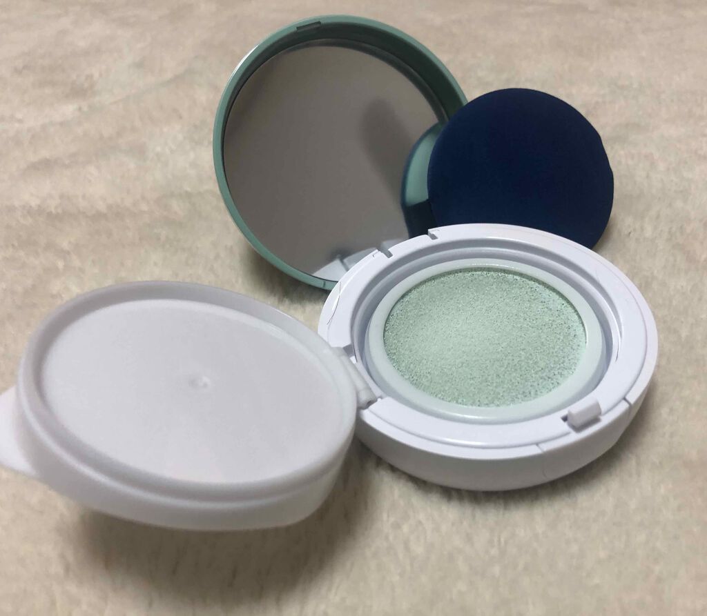 M クッションベース(ミント)/MISSHA/化粧下地を使ったクチコミ（2枚目）