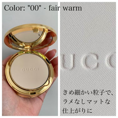 Poudre De Beauté matte compact powder/GUCCI/プレストパウダーを使ったクチコミ（3枚目）