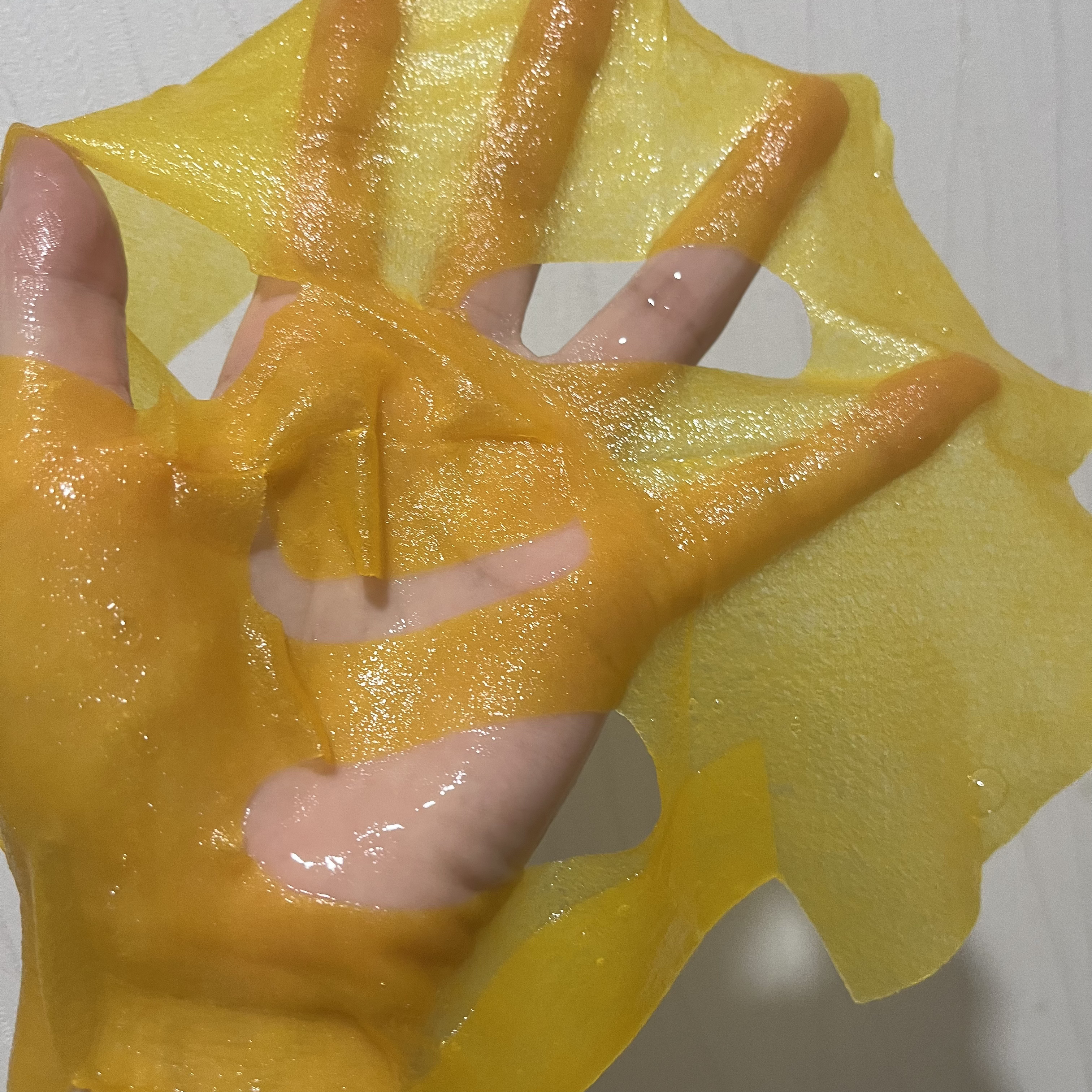 5番 白玉グルタチオンCふりかけマスク/numbuzin/シートマスク・パックを使ったクチコミ（2枚目）