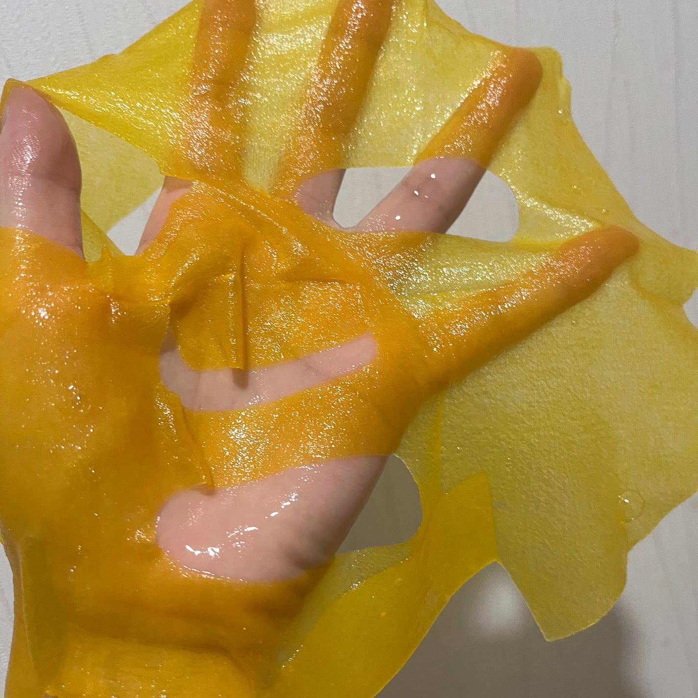 5番 白玉グルタチオンCふりかけマスク/numbuzin/シートマスク・パックを使ったクチコミ(2枚目)