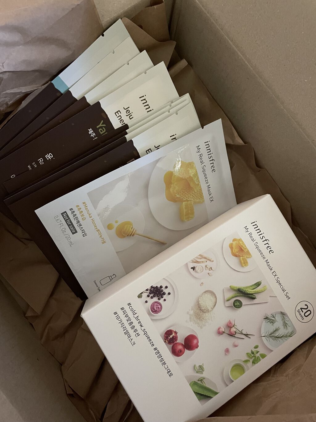 マイリアル スクイーズ マスクシート/innisfree/シートマスク・パックを使ったクチコミ（1枚目）