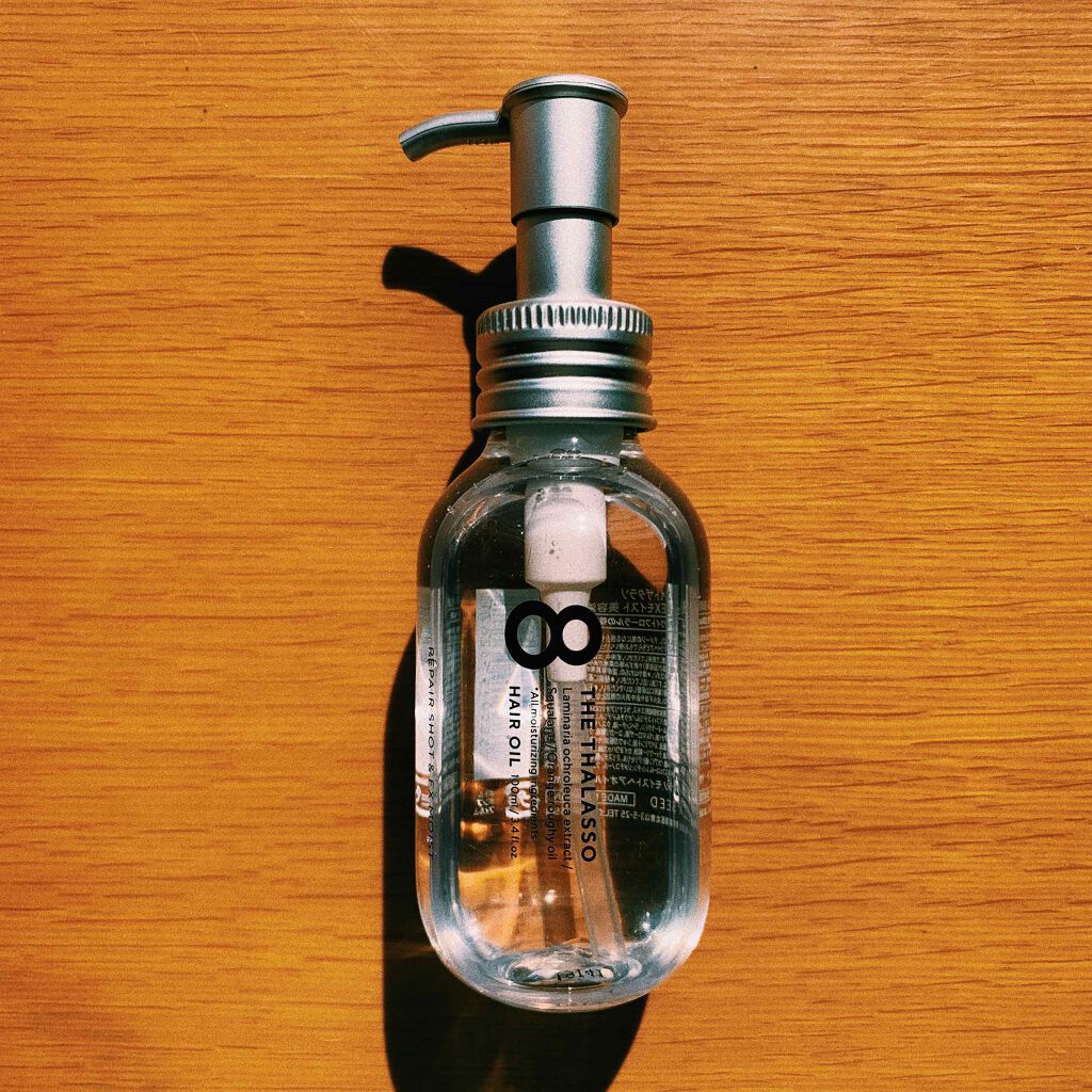 リペアショット&EXモイスト 美容液オイル/エイトザタラソ/ヘアオイルを使ったクチコミ(1枚目)