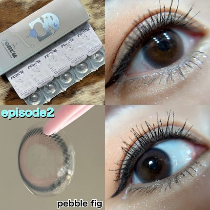 rom’u(ロミュ) 1day episode01/rom'u/ワンデー(1DAY)カラコンを使ったクチコミ(4枚目)