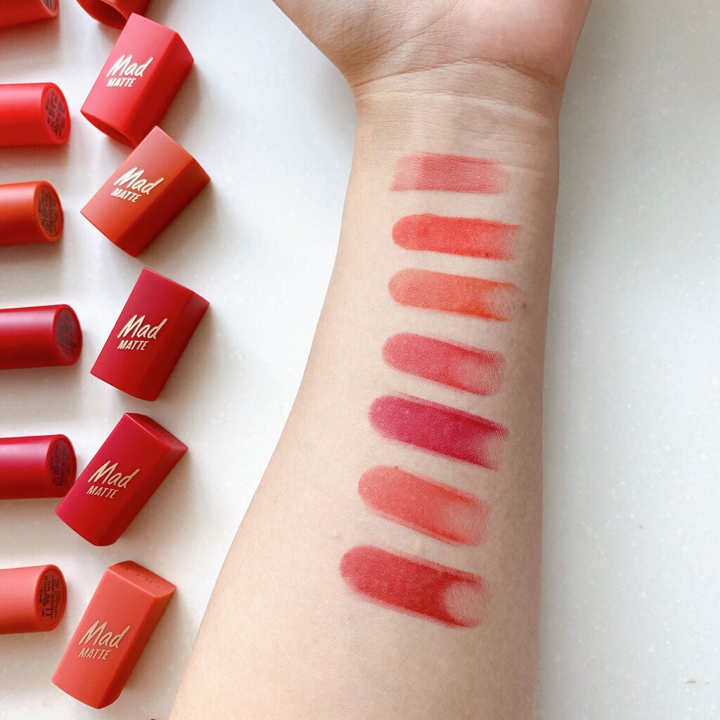 マッド マット ステイン リップ/CLIO/口紅を使ったクチコミ(8枚目)