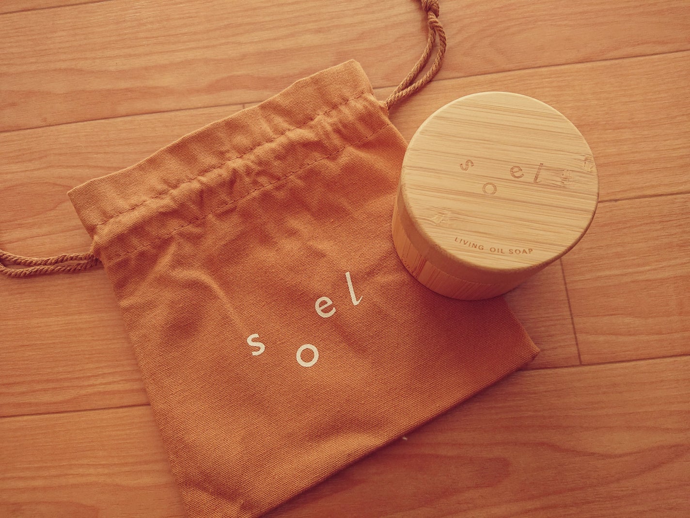 LIVING-OIL SOAP 生せっけん(洗顔・ボディソープ)/soel/洗顔石鹸を使ったクチコミ(1枚目)