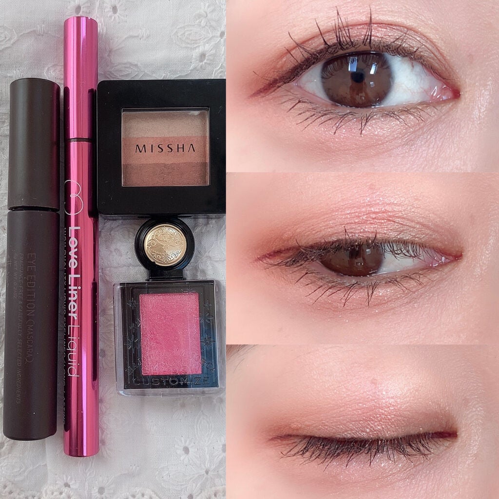 トリプルシャドウ/MISSHA/アイシャドウパレットを使ったクチコミ(1枚目)