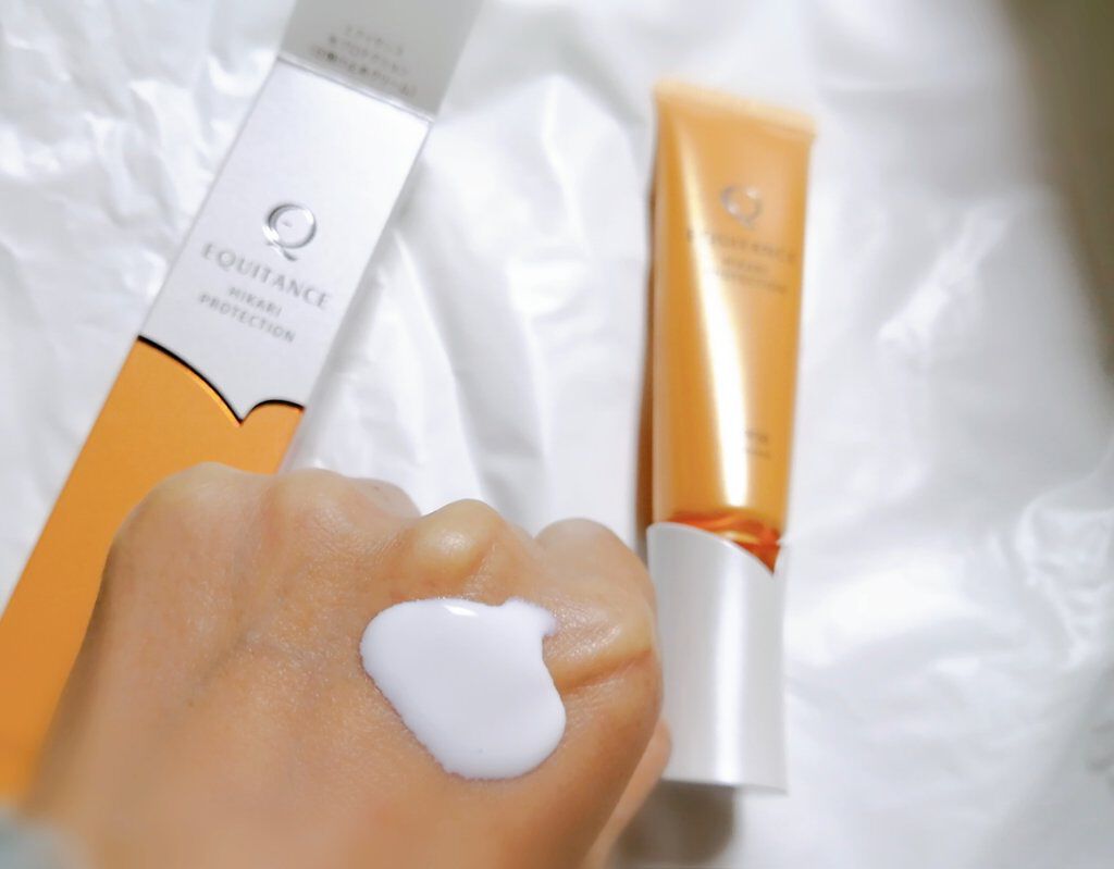 光プロテクション/エクイタンス/日焼け止めクリームを使ったクチコミ（2枚目）