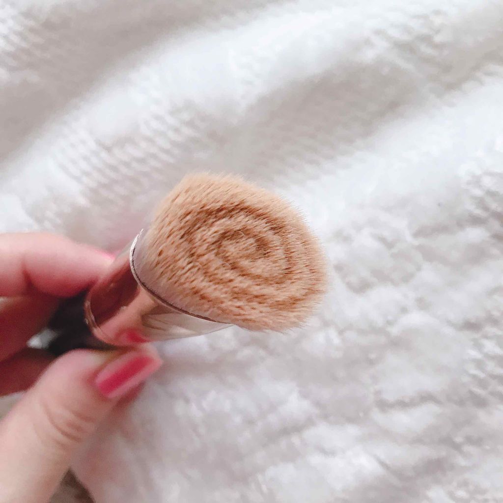リキッドファンデーションブラシ/メイクル/メイクブラシを使ったクチコミ（3枚目）