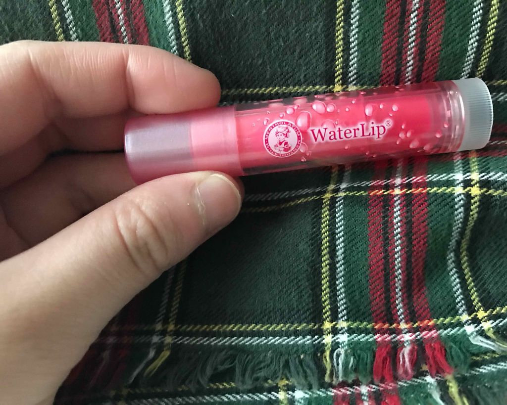 ウォーターリップ ほんのり色つき/メンソレータム/リップクリームを使ったクチコミ(1枚目)