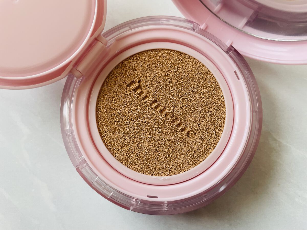 ワンダーベルベットラスティングクッション/i’m meme/クッションファンデーションを使ったクチコミ（3枚目）