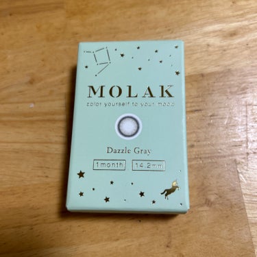 MOLAK 1month ダズルグレー/MOLAK/１ヶ月（１MONTH）カラコンの画像