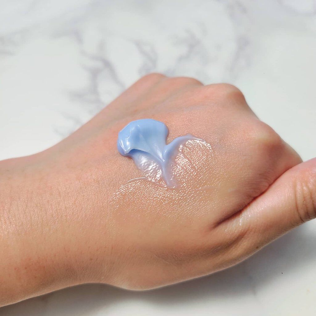 ミッドナイトブルーカーミングクリーム/Klairs/フェイスクリームを使ったクチコミ（3枚目）