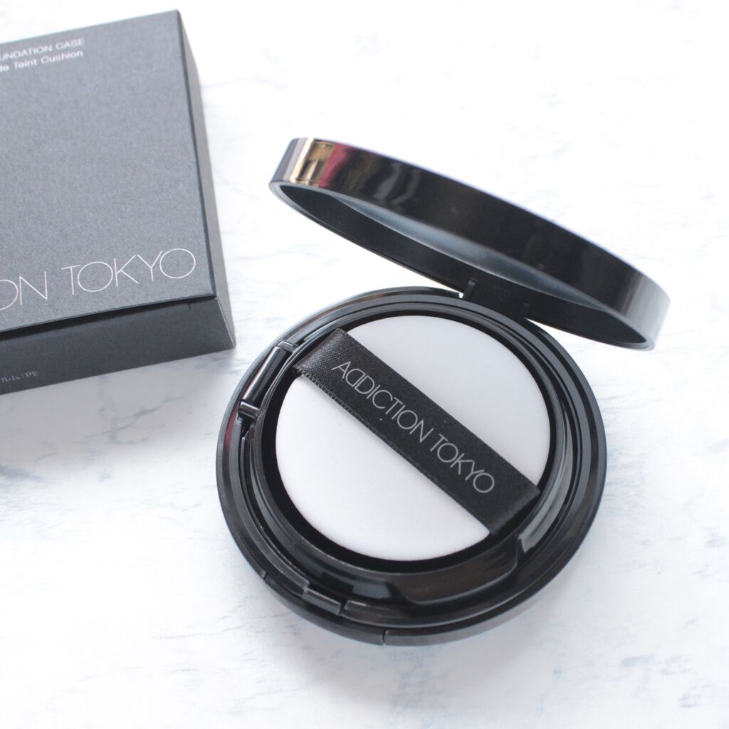 スキンリフレクト ラスティング UV クッションファンデーション クッションファンデーション パフ/ADDICTION/クッションファンデーションを使ったクチコミ（2枚目）