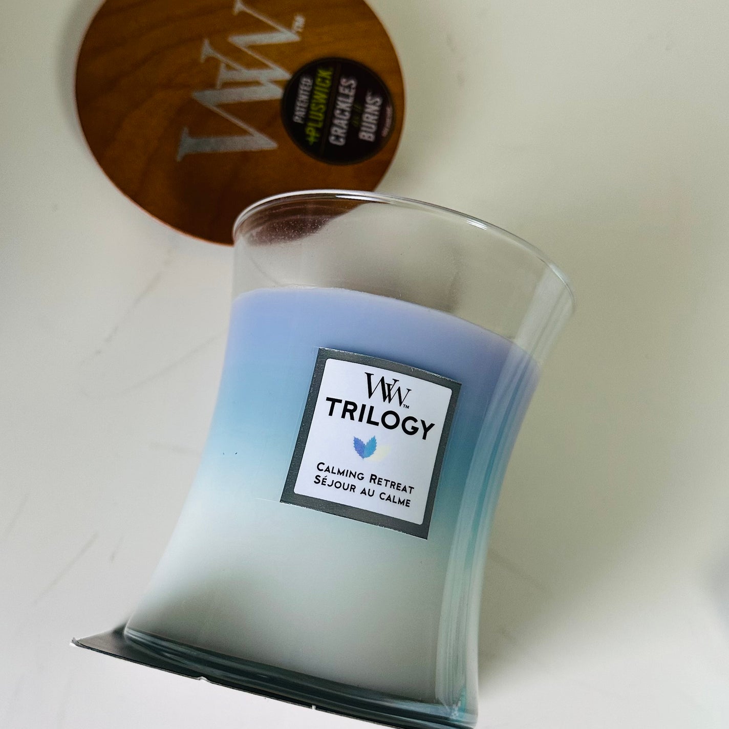 アロマキャンドル ウッドウィック WoodWick トリロジー ジャーM/WoodWick/アロマキャンドルを使ったクチコミ(2枚目)