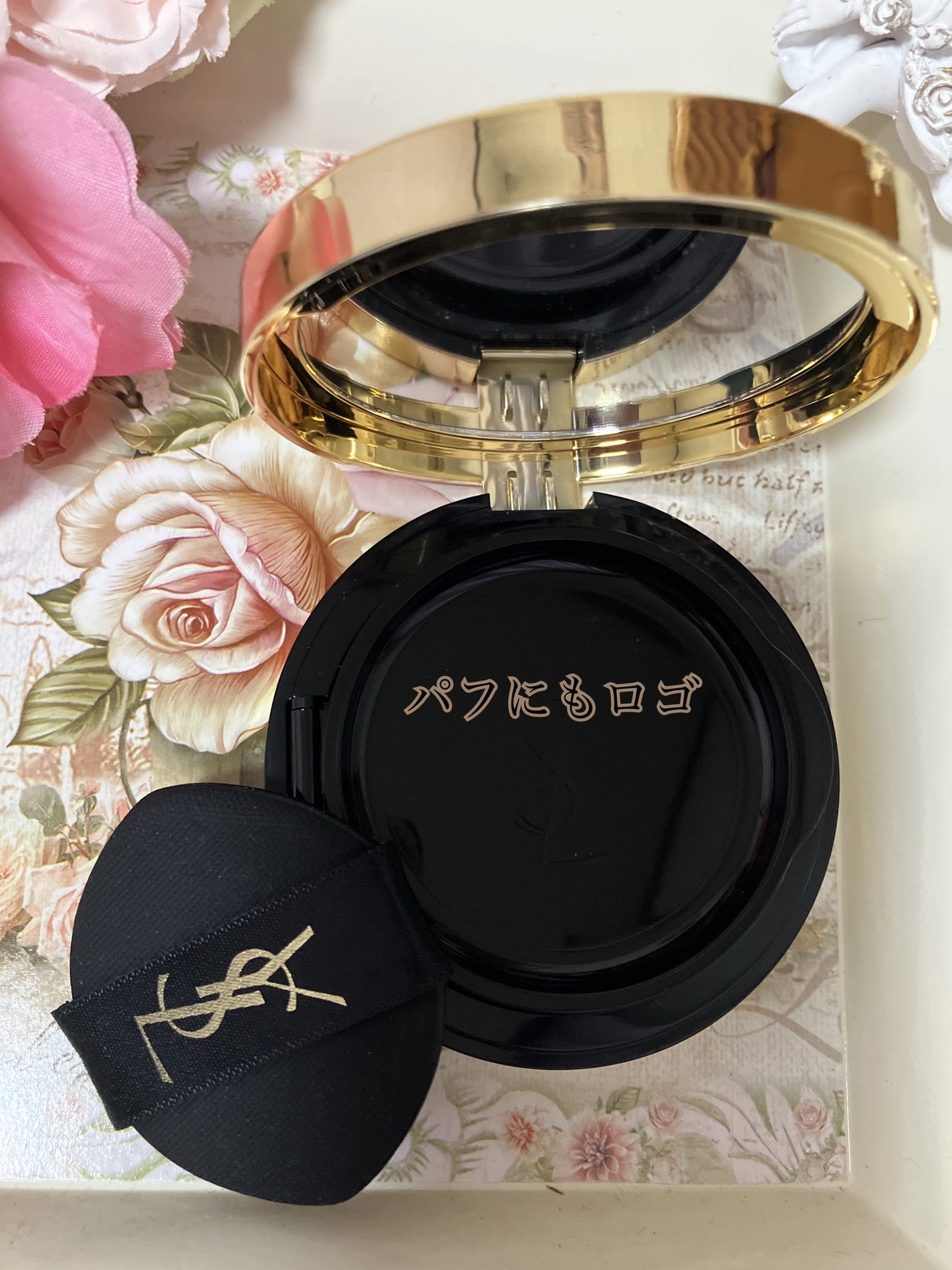 ラディアント タッチ グロウパクト/YVES SAINT LAURENT BEAUTE/クッションファンデーションを使ったクチコミ(2枚目)