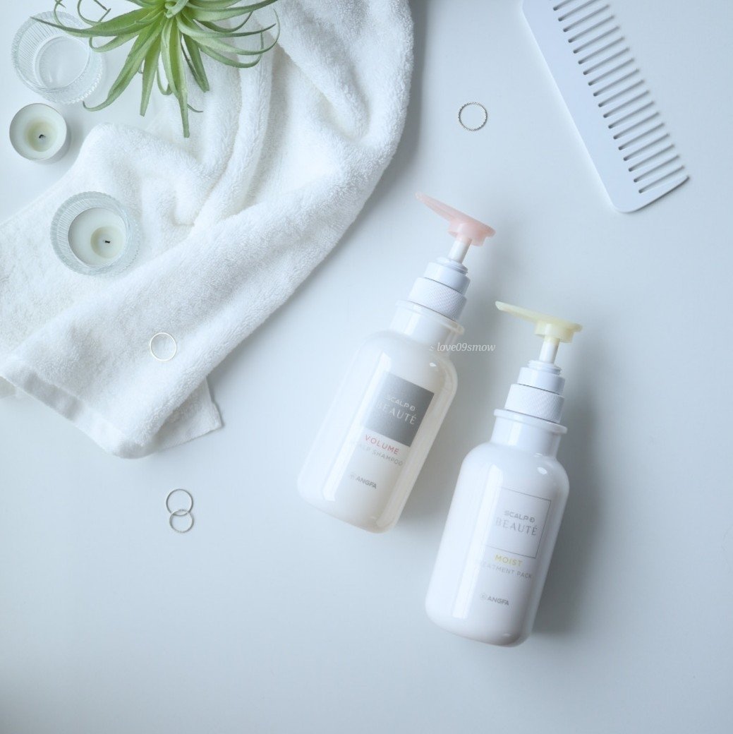 スカルプD ボーテ 薬用スカルプシャンプー （ボリューム）／薬用トリートメントパック （ボリューム）/アンファー(スカルプD)/市販シャンプーを使ったクチコミ（1枚目）