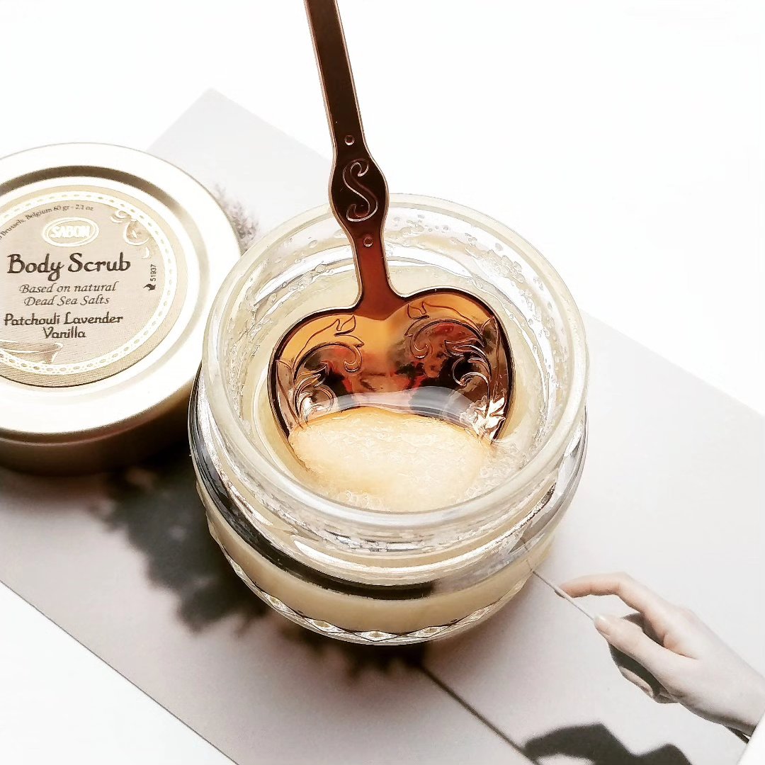 ボディスクラブ パチュリ・ラベンダー・バニラ/SABON/ボディスクラブを使ったクチコミ（2枚目）