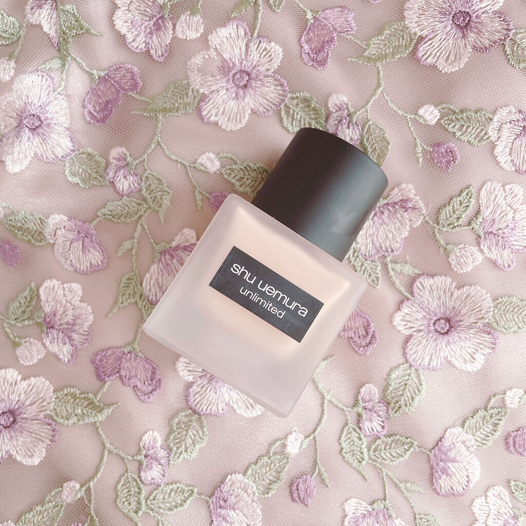 （旧）アンリミテッド ラスティング フルイド 484/shu uemura/リキッドファンデーションを使ったクチコミ（1枚目）