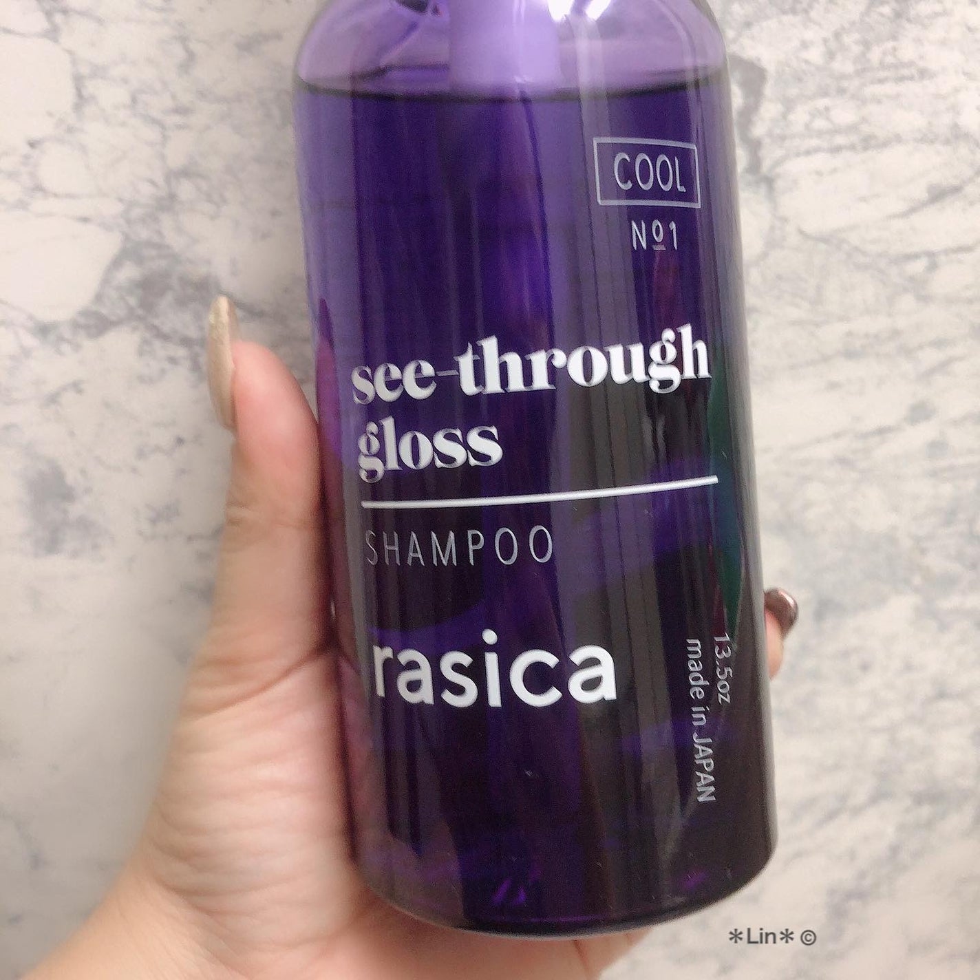 シースルーグロスシャンプー/トリートメント/rasica/市販シャンプーを使ったクチコミ(3枚目)