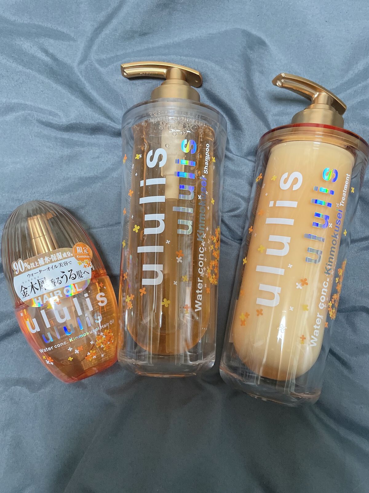 ウォーターコンク キンモクセイ ヘアオイル/ululis/ヘアオイルを使ったクチコミ(1枚目)