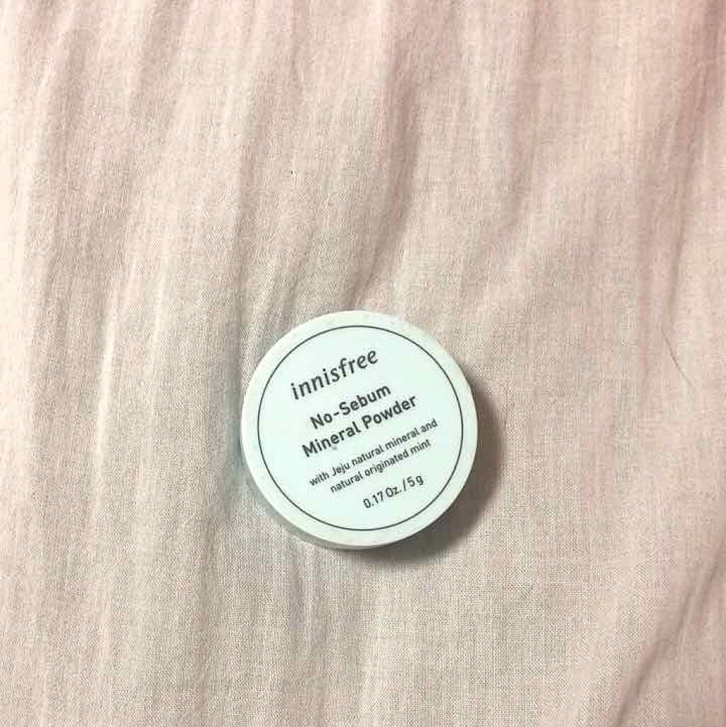 ノーセバム ミネラルパウダー/innisfree/ルースパウダーを使ったクチコミ(1枚目)