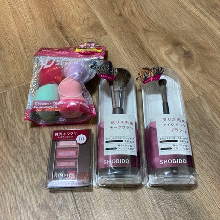 灰リス風チークブラシ/SHOBIDO/その他化粧小物を使ったクチコミ(1枚目)