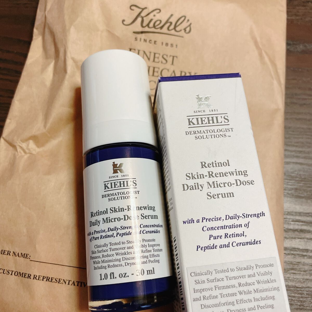 DS RTN リニューイング セラム/Kiehl's/美容液を使ったクチコミ(1枚目)
