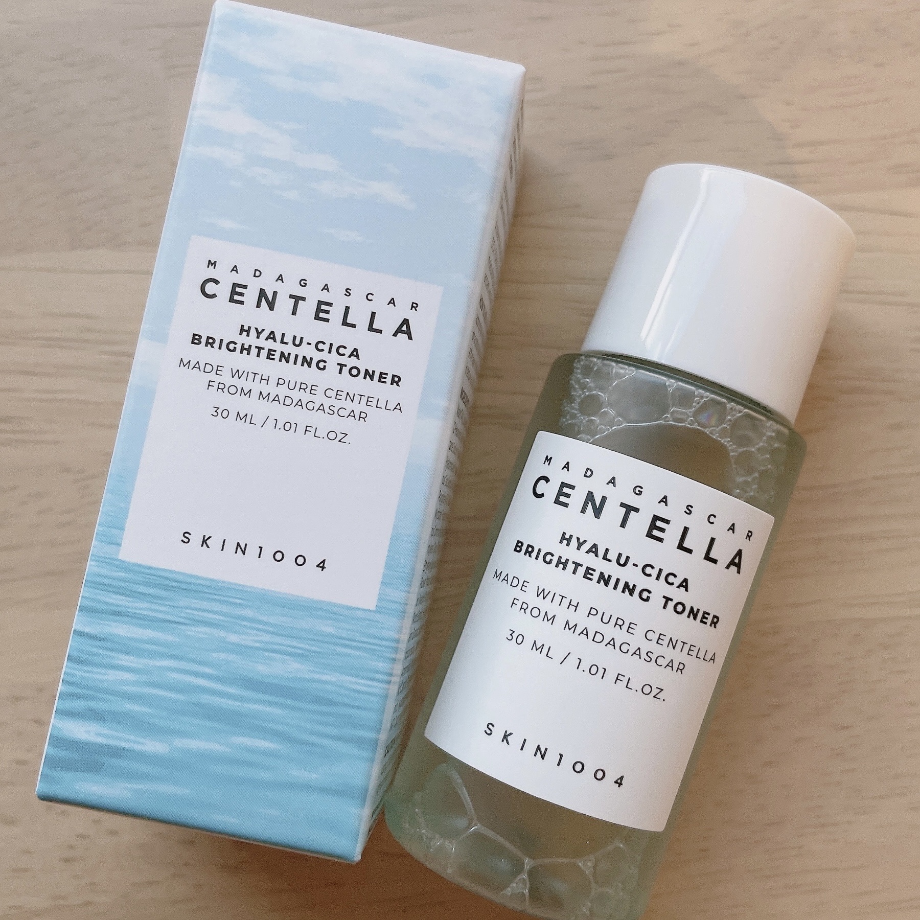 ヒアルーシカ ブライトニングトナー/SKIN1004/化粧水を使ったクチコミ（2枚目）