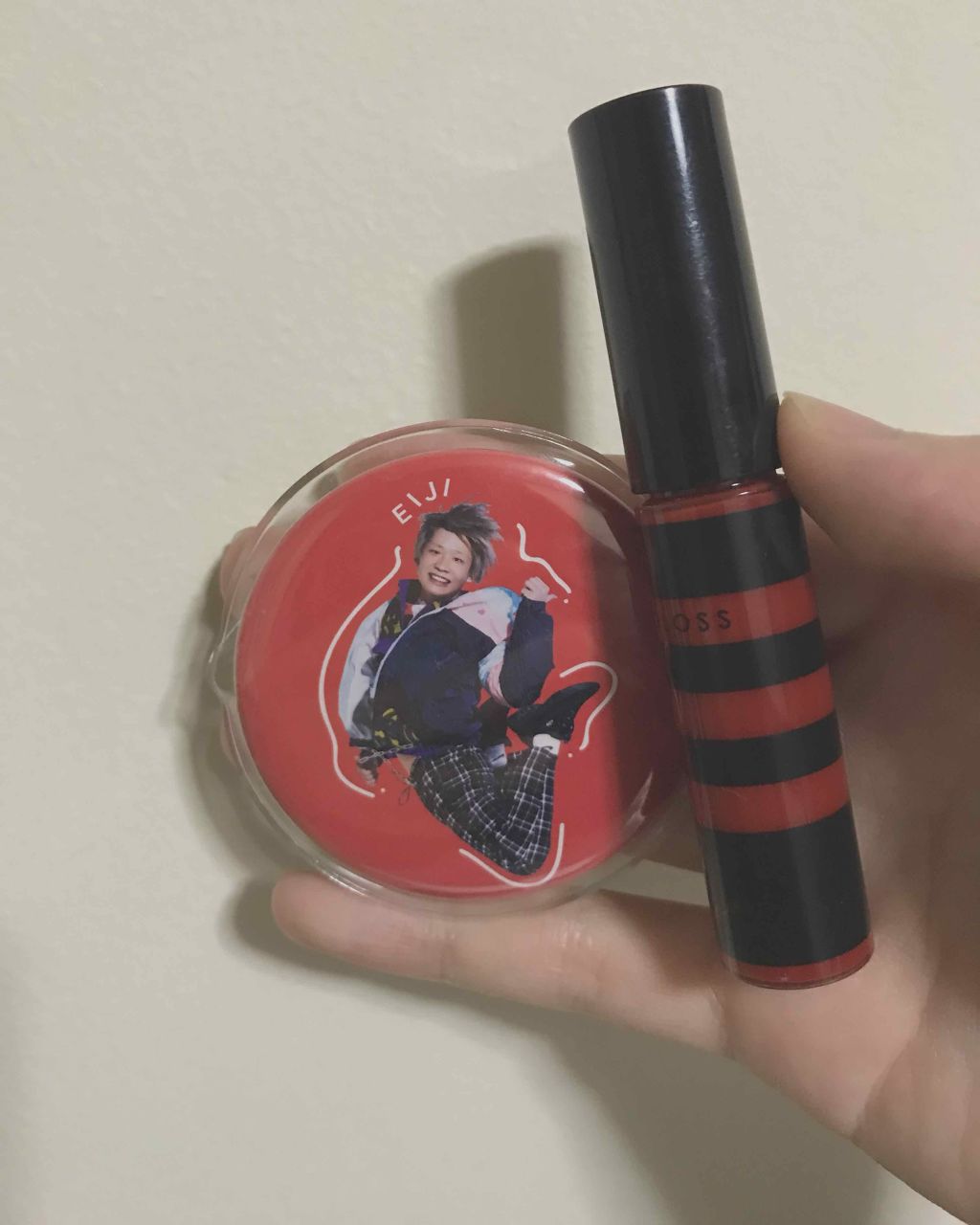 ティントグロス 02 レッド/ボンボン/リップグロスを使ったクチコミ（1枚目）