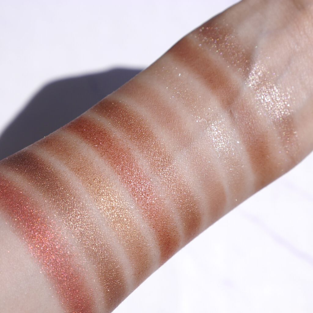 サマーソルスティス アイシャドーパレット/NARS/アイシャドウパレットを使ったクチコミ（3枚目）