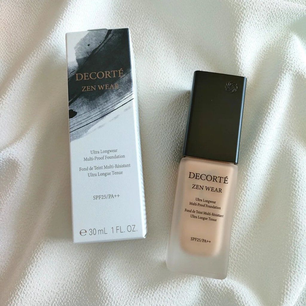 ゼン ウェア フルイド/DECORTÉ/リキッドファンデーションを使ったクチコミ（1枚目）