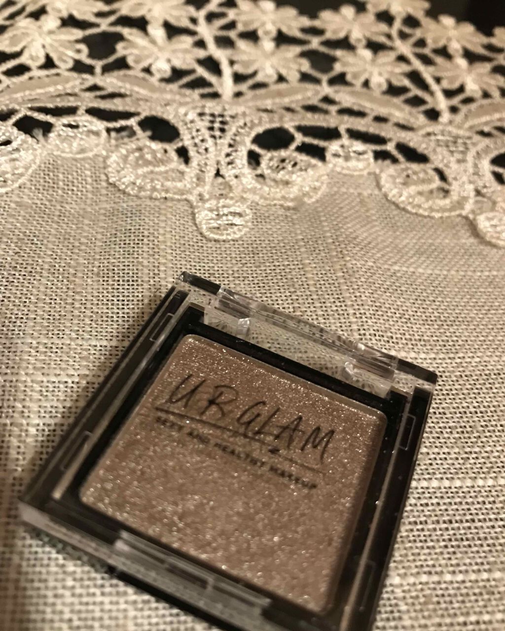 UR GLAM　POWDER EYESHADOW/U R GLAM/単色アイシャドウを使ったクチコミ（1枚目）