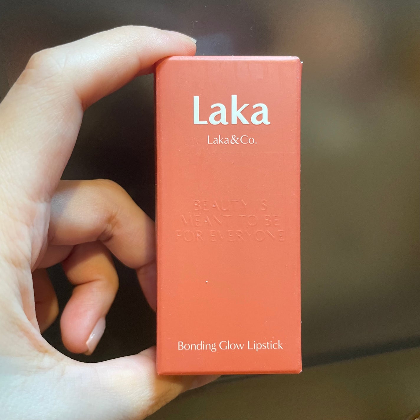 ボンディンググロウリップスティック/Laka/口紅を使ったクチコミ(3枚目)