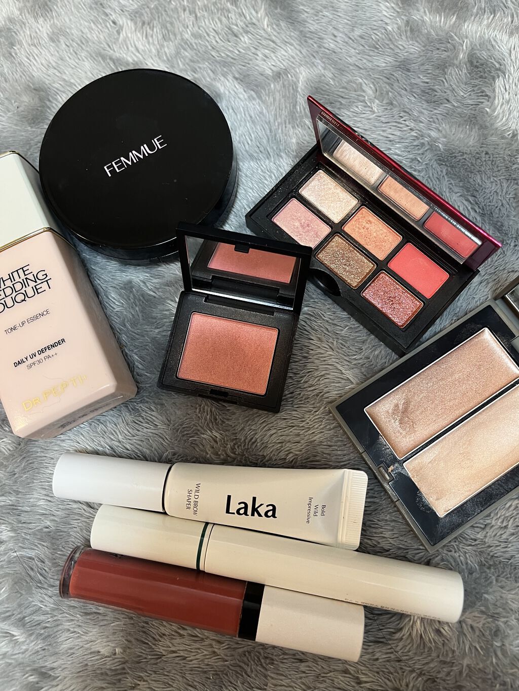 THREE シマリング グロー デュオ/THREE/クリームハイライトを使ったクチコミ（1枚目）