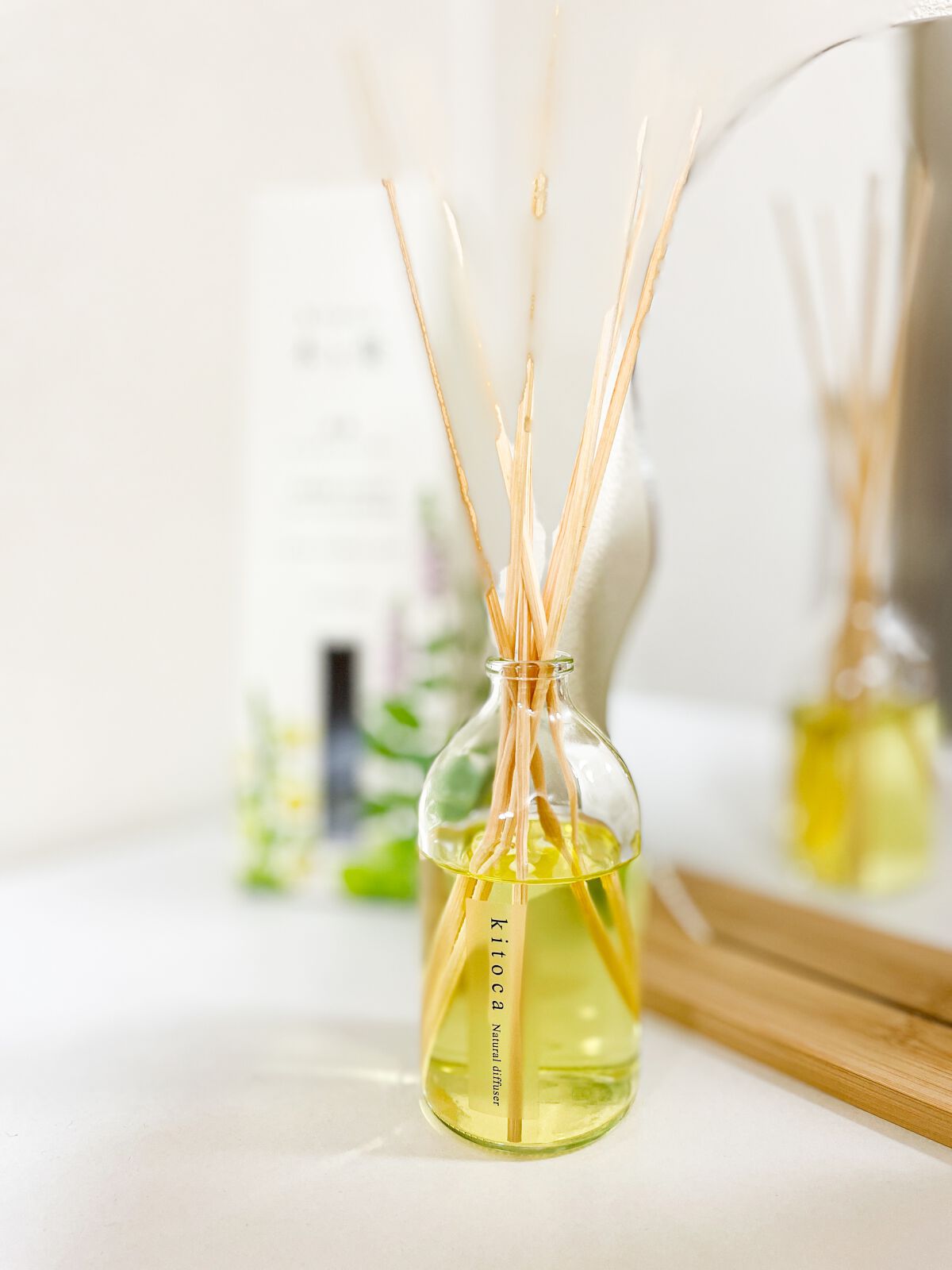 消臭リードディフューザー/Kitoca 木と果/ルームフレグランスを使ったクチコミ(1枚目)