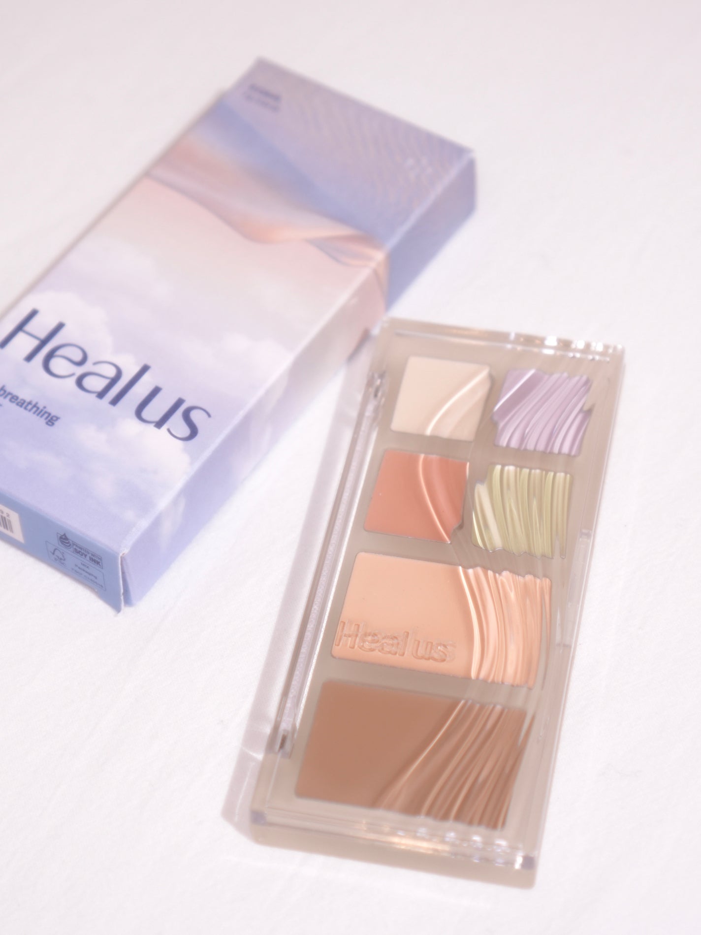 ブリージングコンシーラーパレット/Healus/パレットコンシーラーを使ったクチコミ(2枚目)