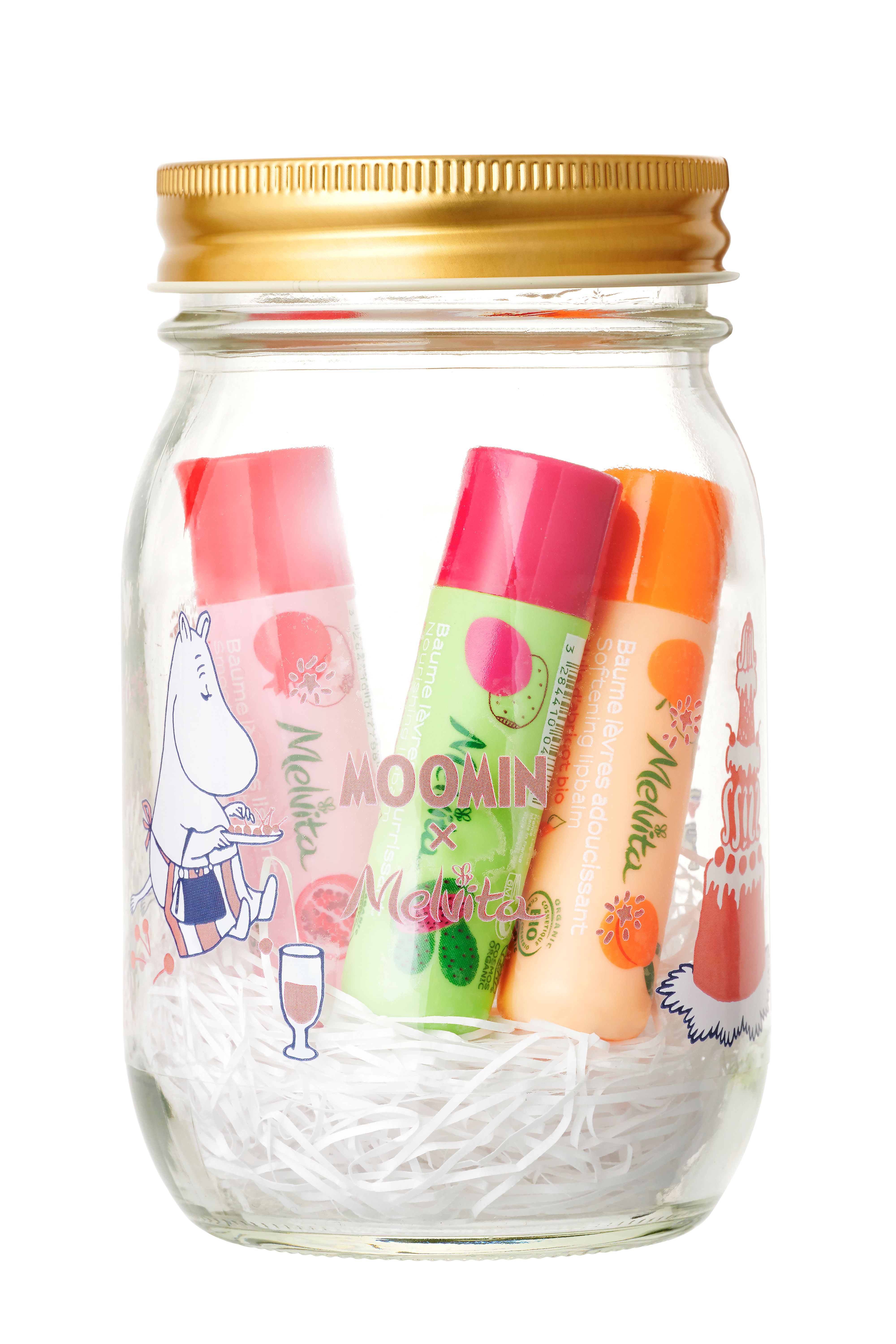 Melvita リップクリーム ギフトコレクション ムーミン