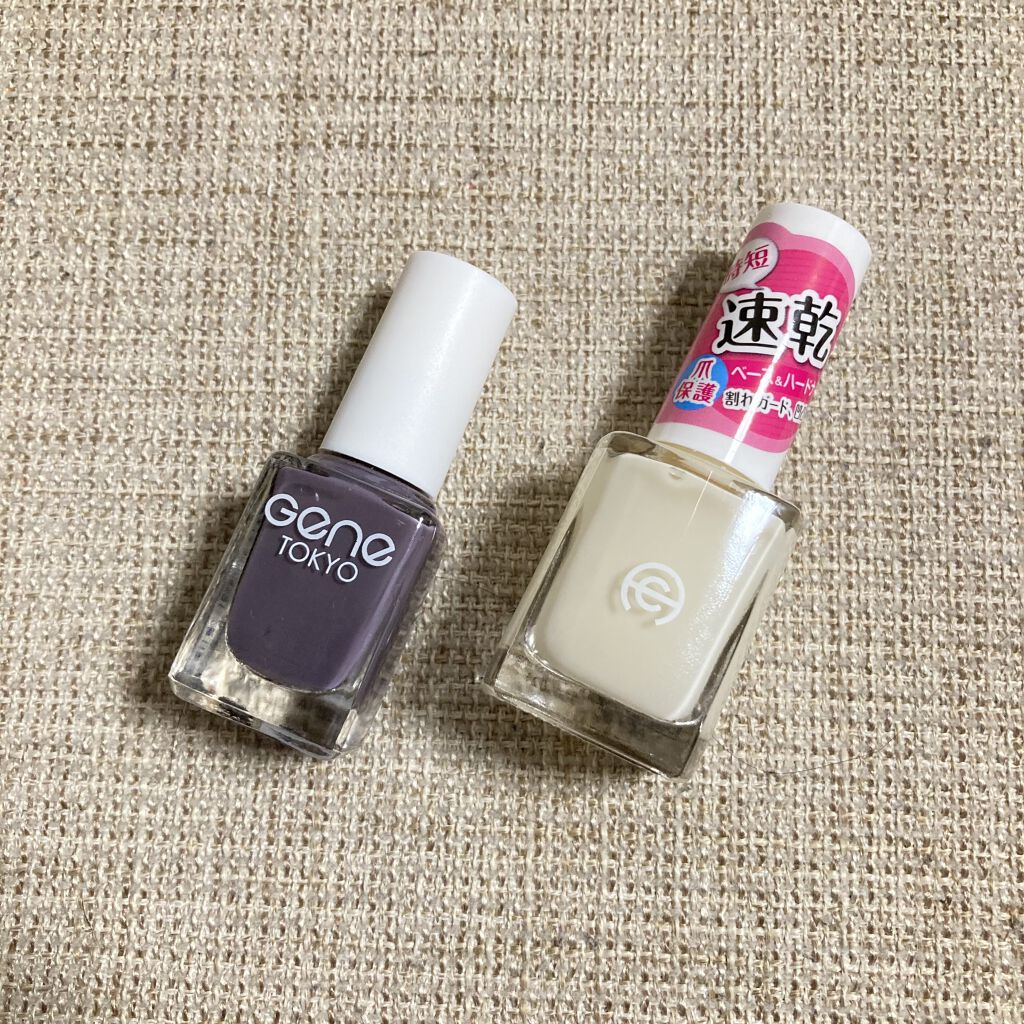 AC クイックドライベース＆ハードナー/AC MAKEUP/ネイルベースコートを使ったクチコミ（2枚目）