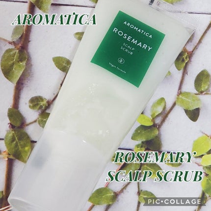 ローズマリー スカルプ スクラブ/AROMATICA/ヘッドスクラブを使ったクチコミ(1枚目)